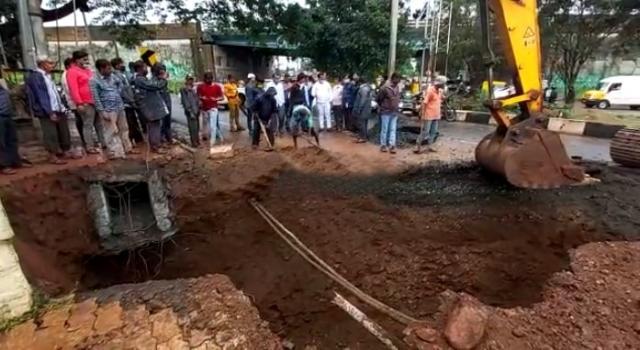 ಮಳೆಗಾಲದಲ್ಲಿ ಕೋಟೆ ಪ್ರದೇಶದಿಂದ ಹರಿದು ಮನೆಗಳಿಗೆ ನುಗ್ಗುತ್ತಿದ್ದ ನೀರಿಗೆ ಬ್ರೇಕ್